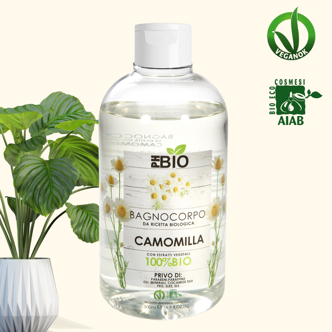 BAGNOCORPO CAMOMILLA - PH BIO - Biologico 100% - 500ml