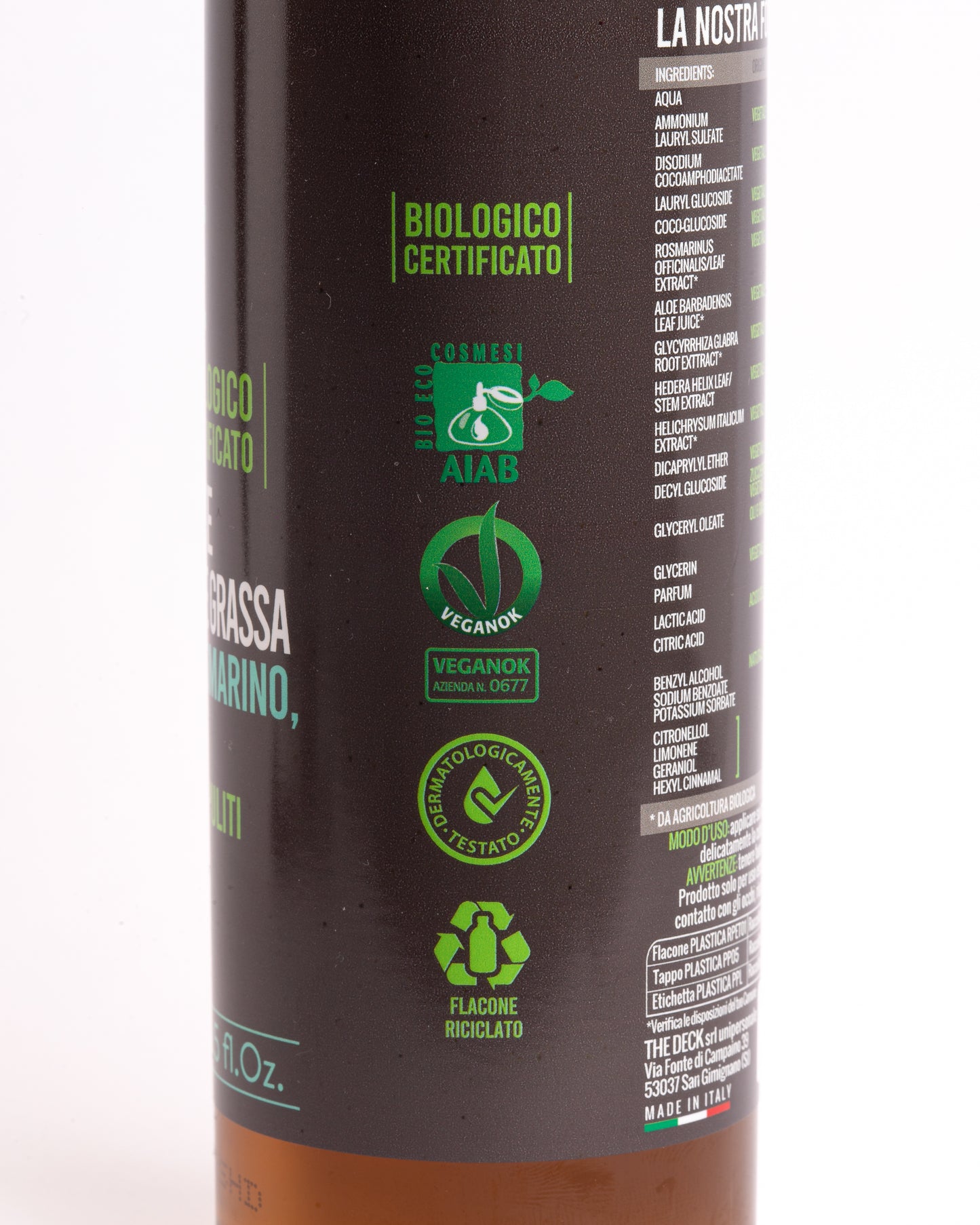 Shampoo - BALANCE RIEQUILIBRANTE - Capelli secchi - Organic Innovation - 250ml
