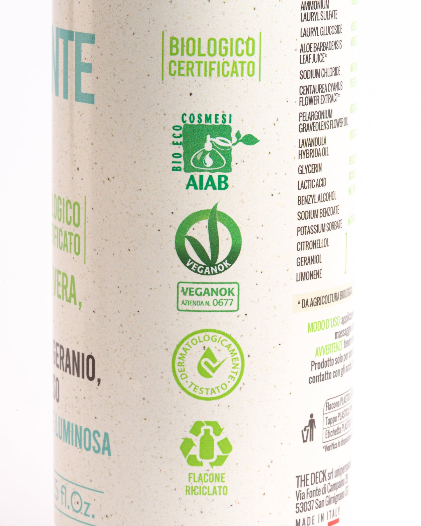Detergente viso delicato - 250ml - Organic innovation