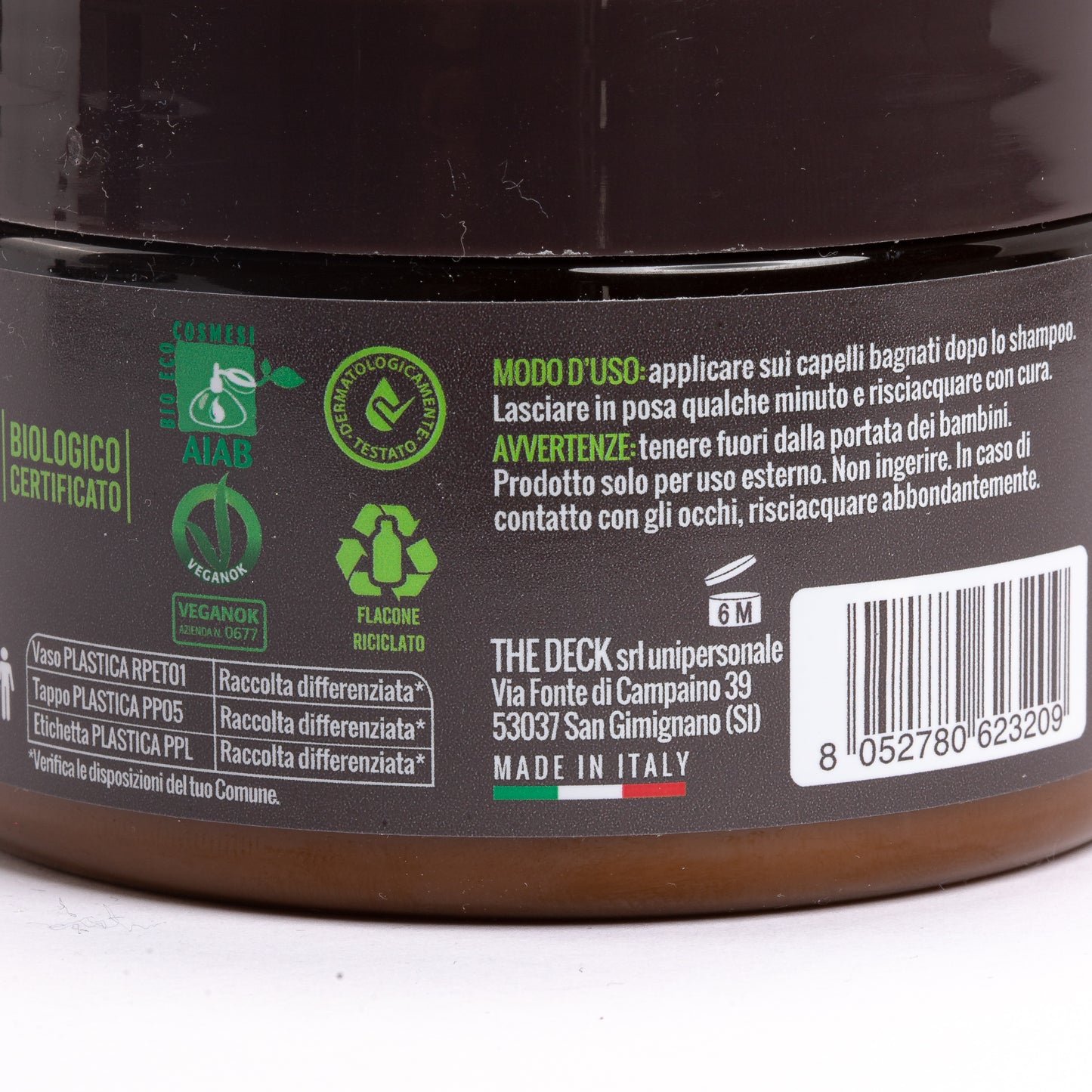 Maschera EFFETTO SETA - Capelli crespi - Organic Innovation