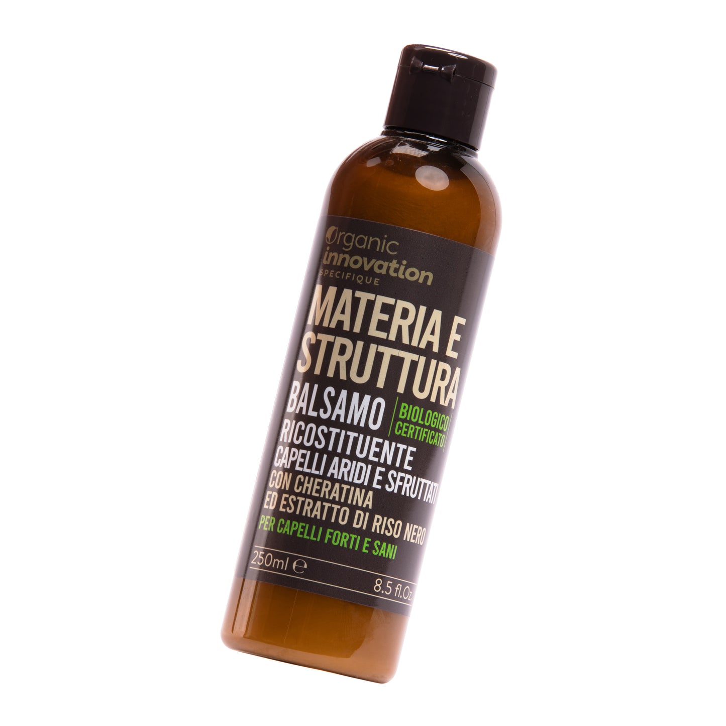 Balsamo - MATERIA E STRUTTURA - Capelli ARIDI e SFIBRATI - Organic Innovation - 250ml - VEgan OK