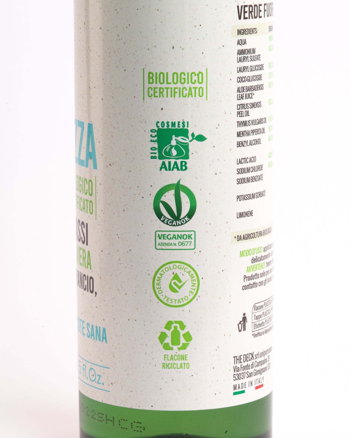 Shampoo PURA LEGGEREZZA - Organic Innovation -Capelli Grassi - 250 ml - Vegan Ok - AiAB