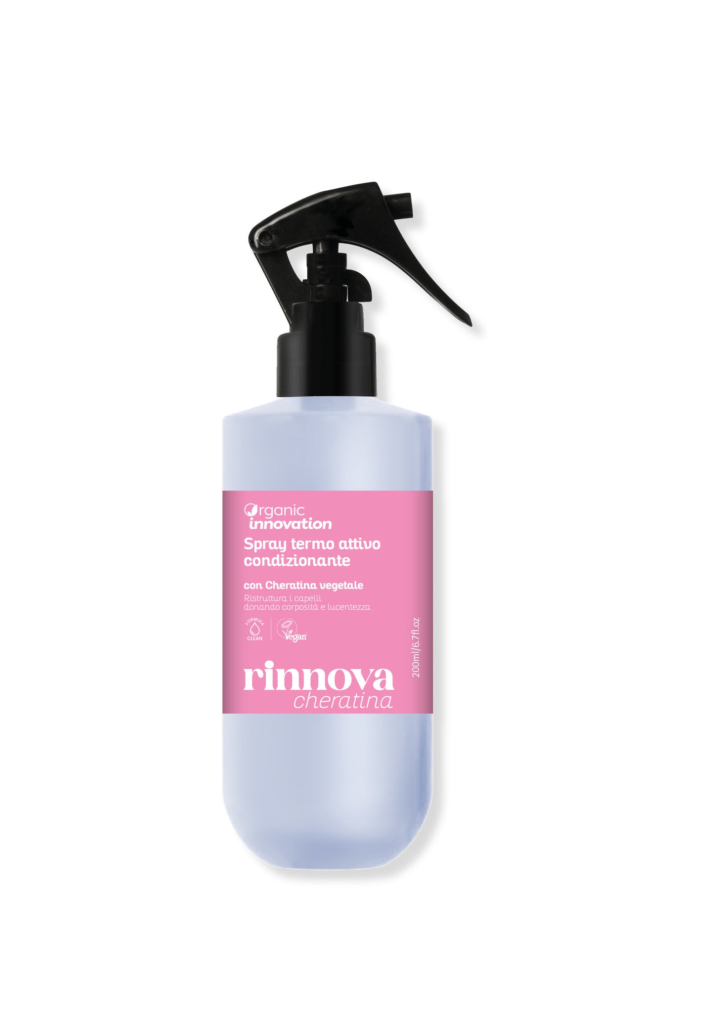LINEA RINNOVA - SPRAY TERMO ATTIVO - condizionante - CORPOSITA' e LUCENTEZZA