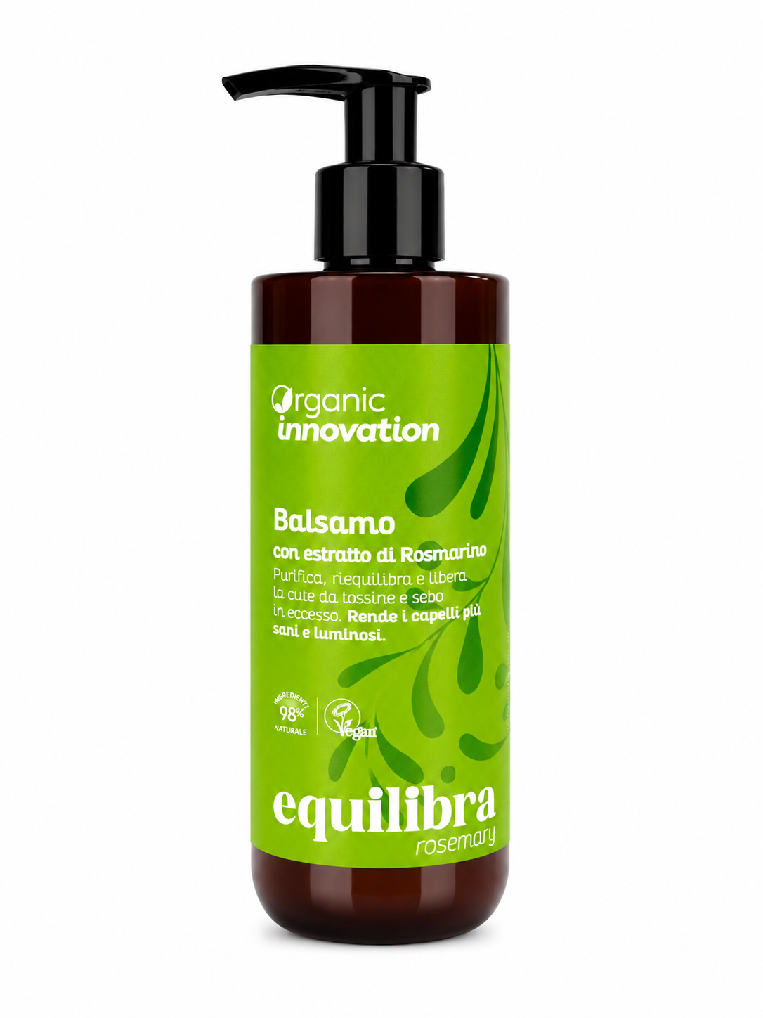 Balsamo al Rosmarino per Capelli Grassi | Organic Innovation Equilibra 250 ml