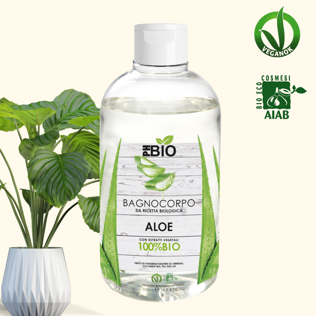 BAGNOCORPO ALOE - PH BIO - 100% BIO - Vegano