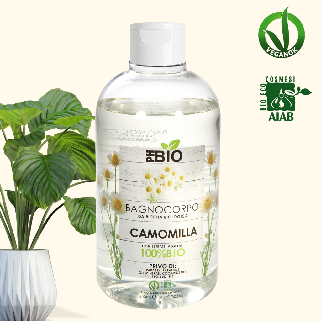 BAGNOCORPO CAMOMILLA - PH BIO - Biologico 100% - 500ml