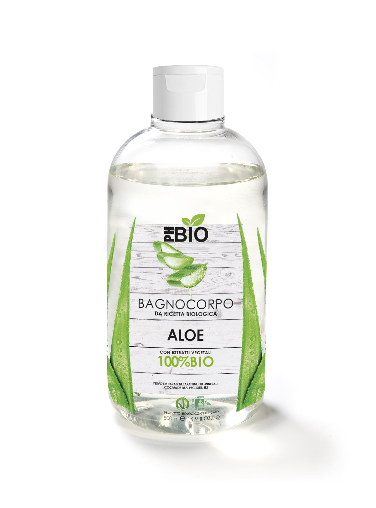 BAGNOCORPO ALOE - PH BIO - 100% BIO - Vegano