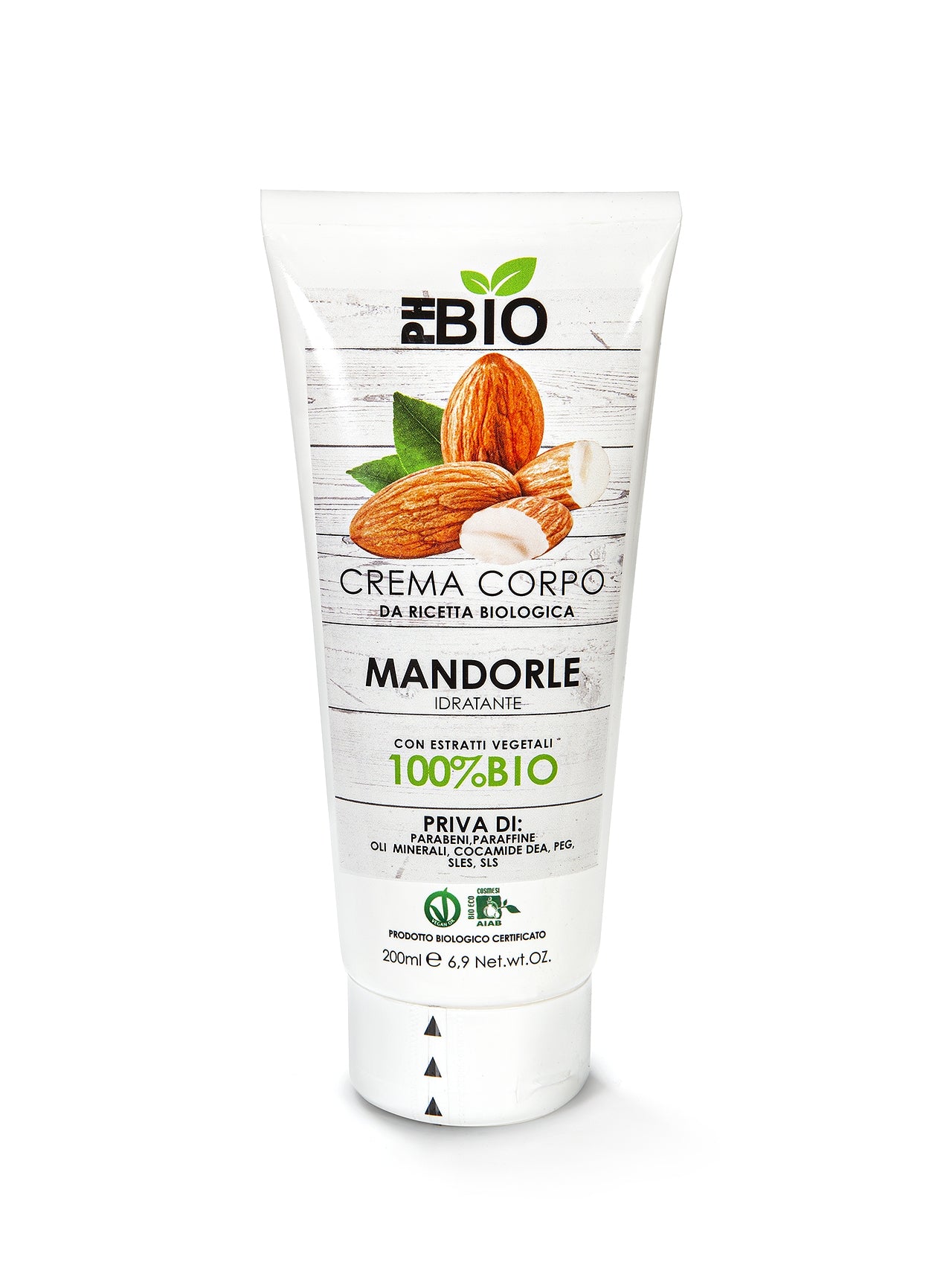 CRÈME CORPS AMANDES - PH BIO - 100% Bio - 200 ml