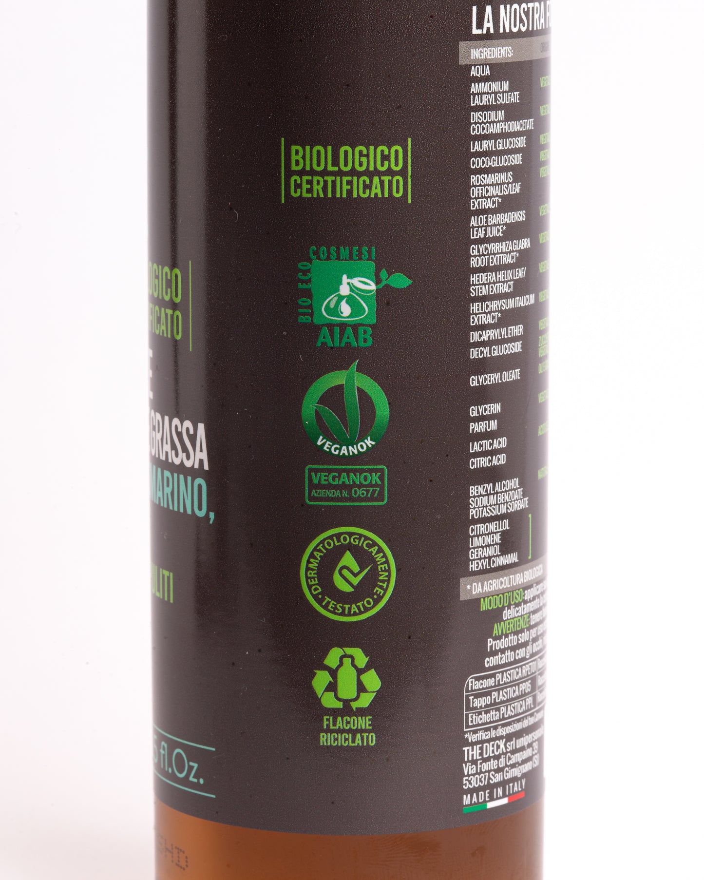 Shampoo - BALANCE RIEQUILIBRANTE - Capelli secchi - Organic Innovation - 250ml