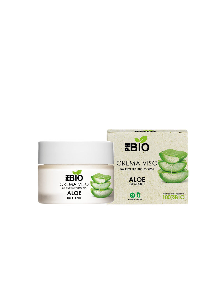 Crema Viso Idratante all'Aloe - PH BIO - 100% biologica e vegana