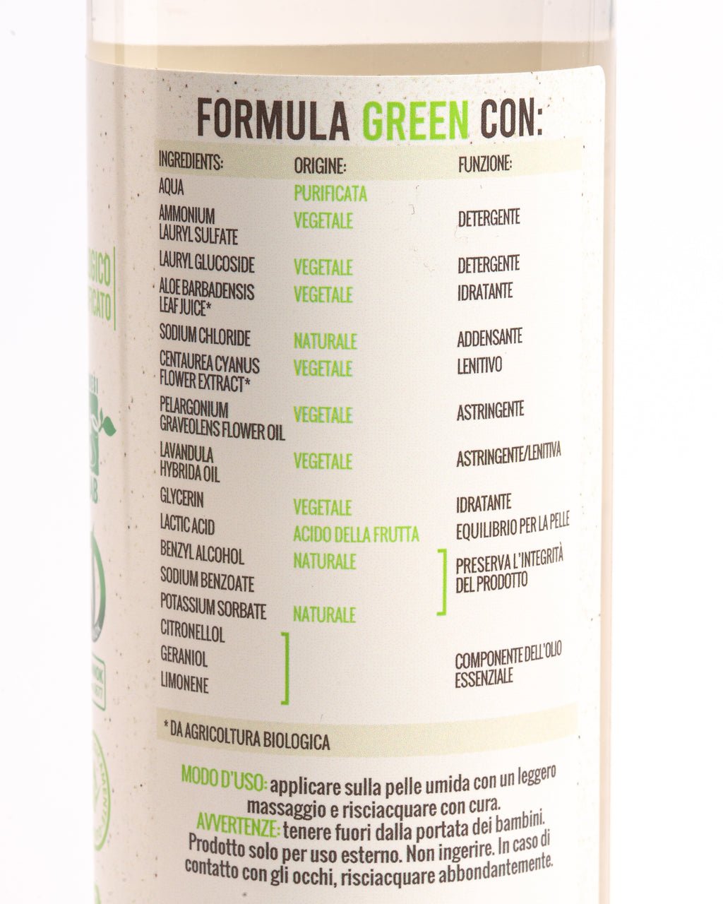 Detergente viso delicato - 250ml - Organic innovation