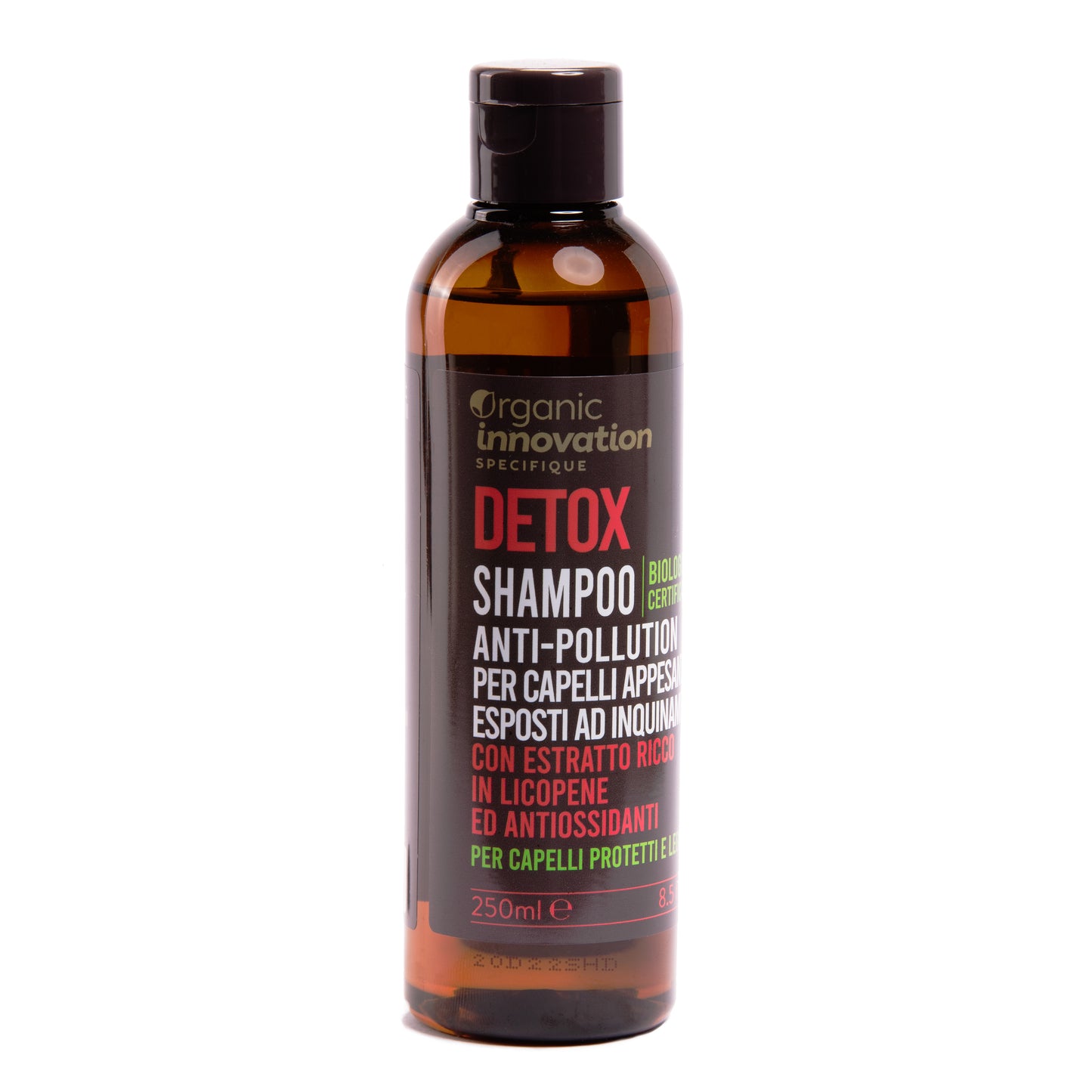 Shampoo - DETOX - ANTI POLLUTION - Organic Innovation - 250ml