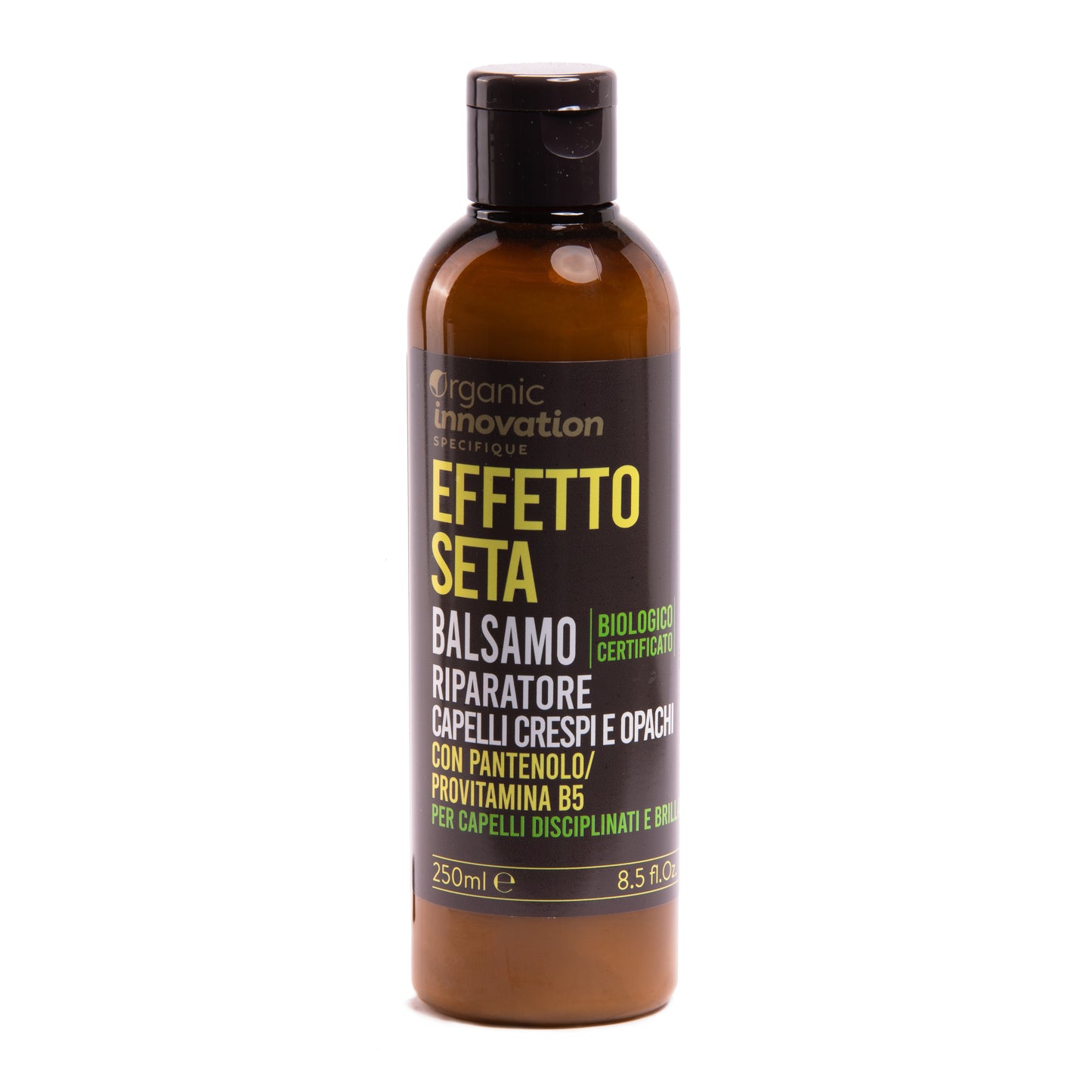 Balsamo EFFETTO SETA - Capelli Crespi - Organic Innovation - 250ml - Vegan OK