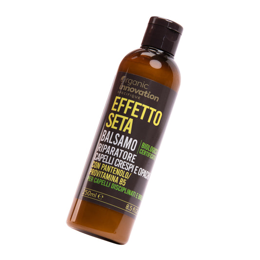 Balsamo EFFETTO SETA - Capelli Crespi - Organic Innovation - 250ml - Vegan OK