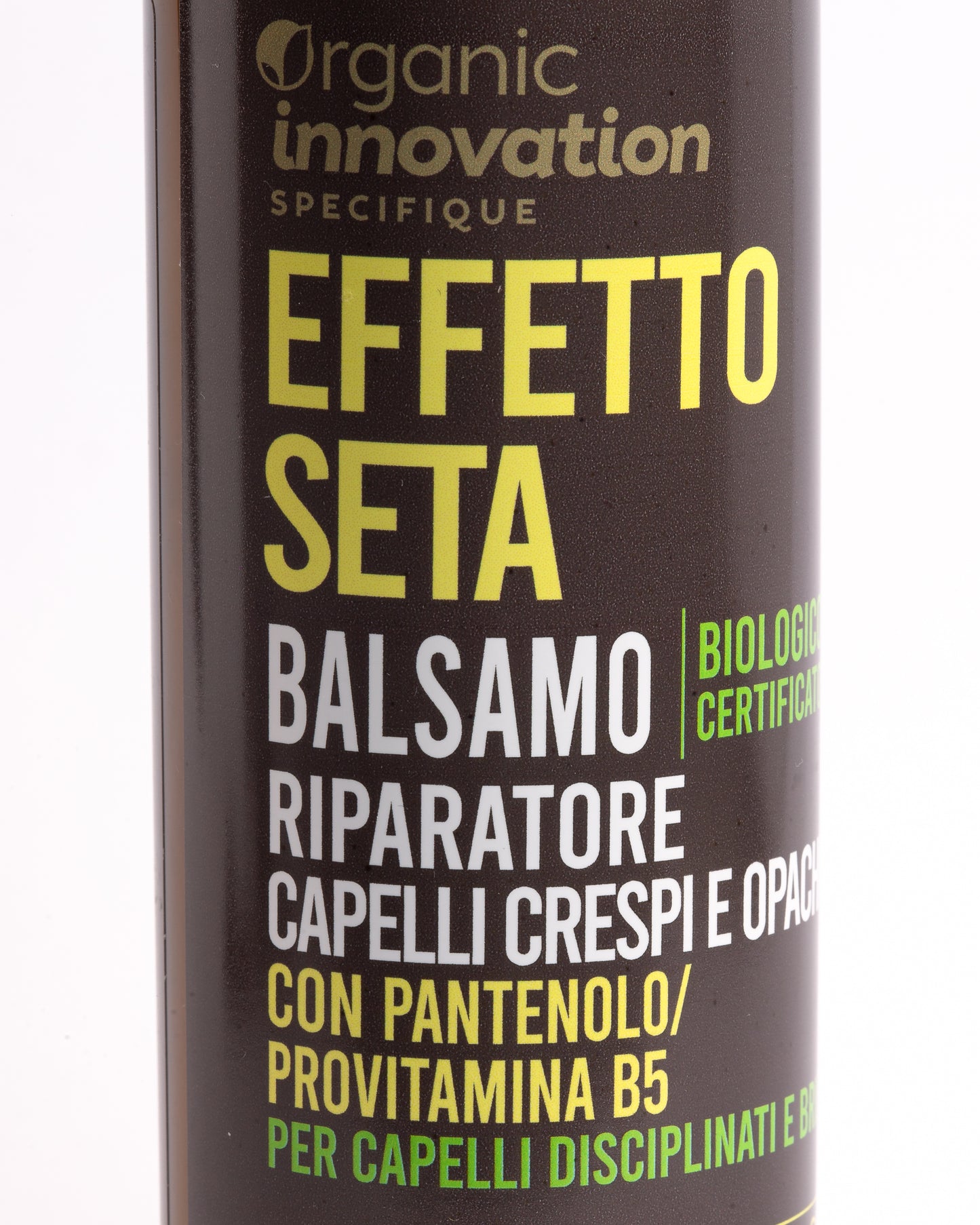 Balsamo EFFETTO SETA - Capelli Crespi - Organic Innovation - 250ml - Vegan OK