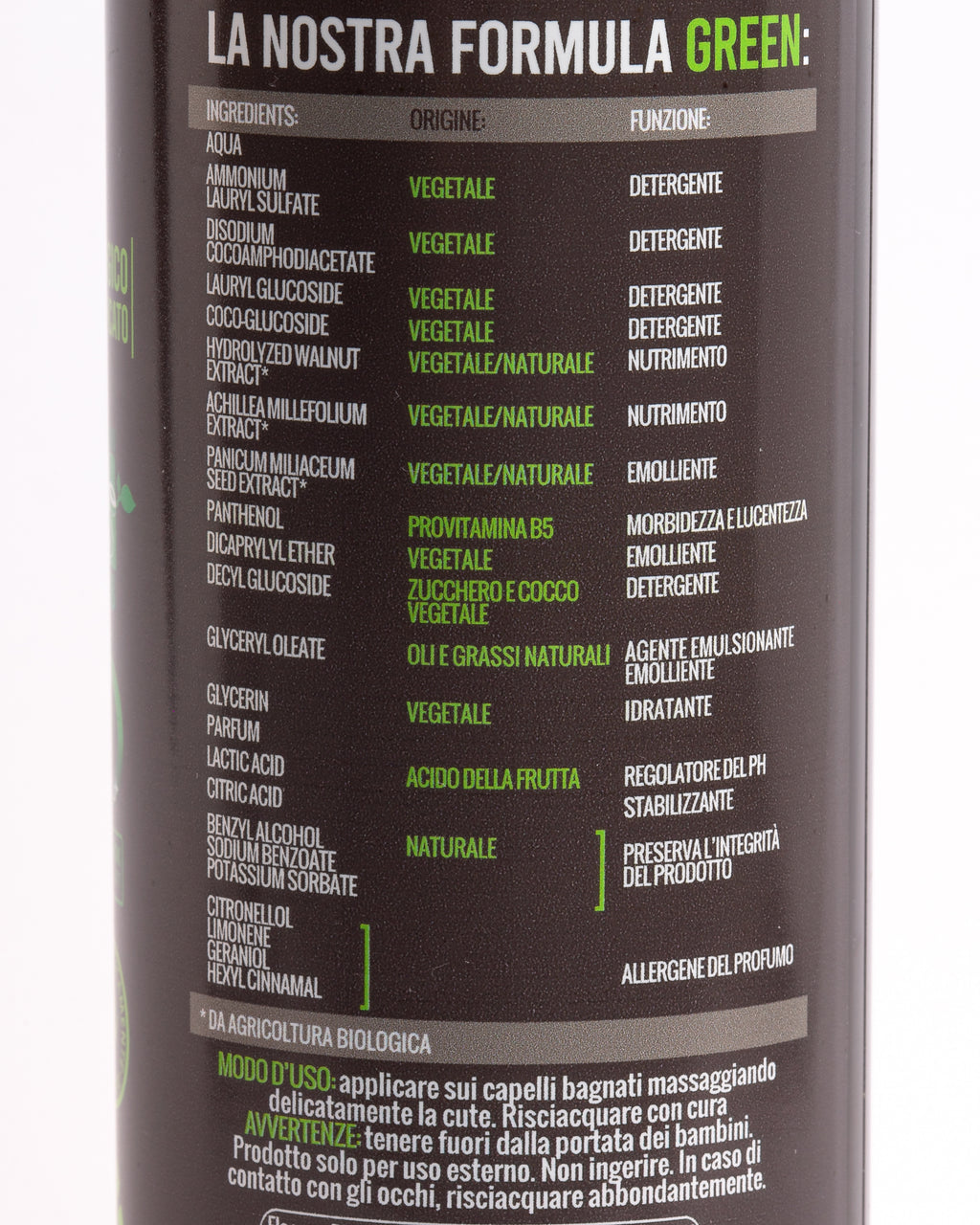 Shampoo EFFETTO SETA - Capelli Crespi - Organic Innovation - 250ml - Vegan OK