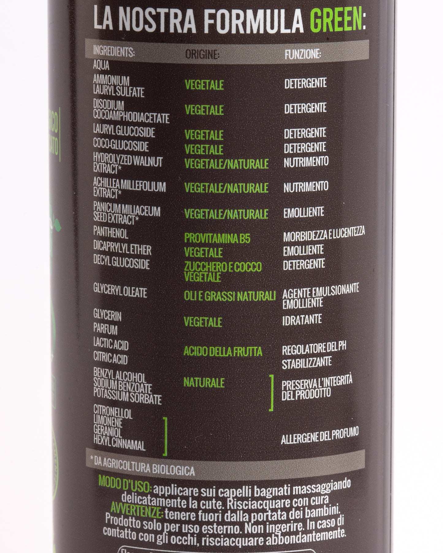 Shampoo EFFETTO SETA - Capelli Crespi - Organic Innovation - 250ml - Vegan OK