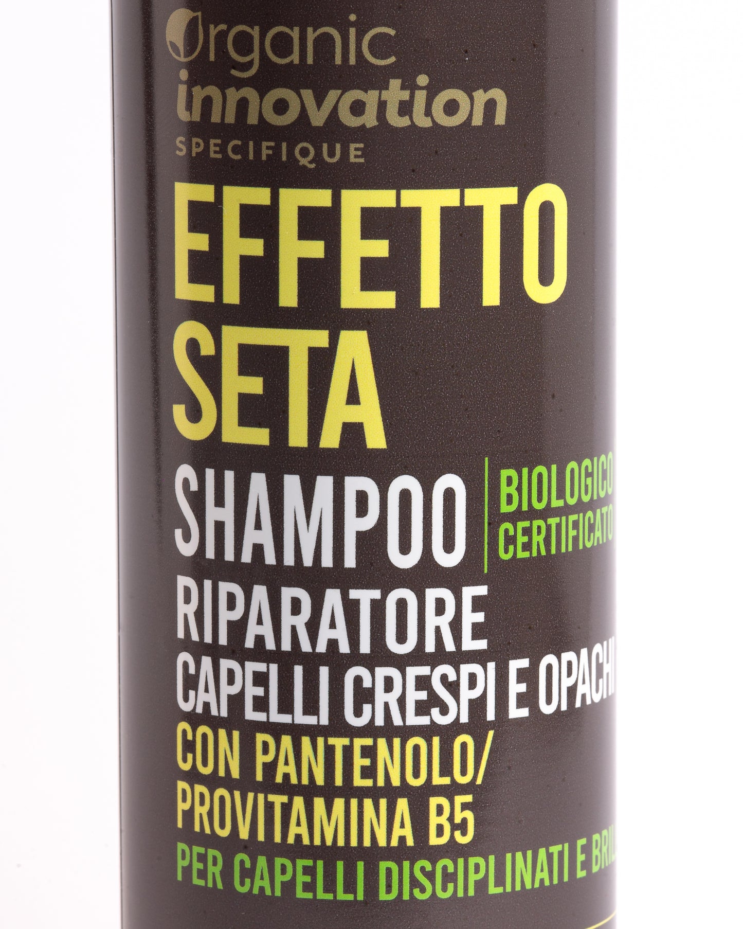 Shampoo EFFETTO SETA - Capelli Crespi - Organic Innovation - 250ml - Vegan OK