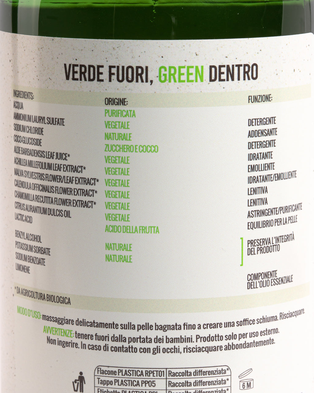 Bagnoschiuma - ENERGIA VIVA - Organic Innovation - Vegan OK