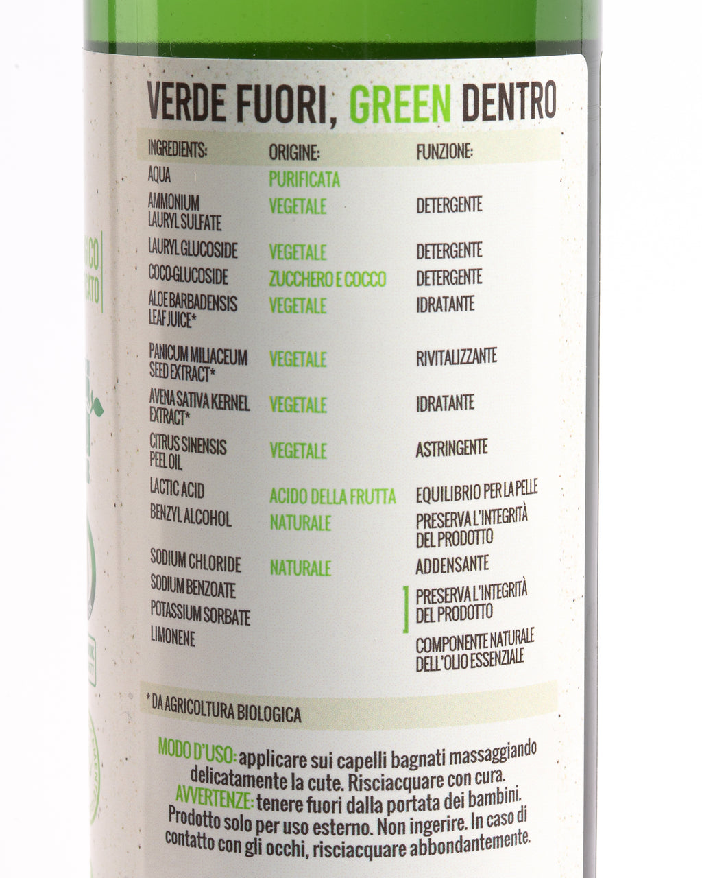 Shampoo - ENERGIA VIVA - Organic Innovation - 250 ml - Vegan Ok