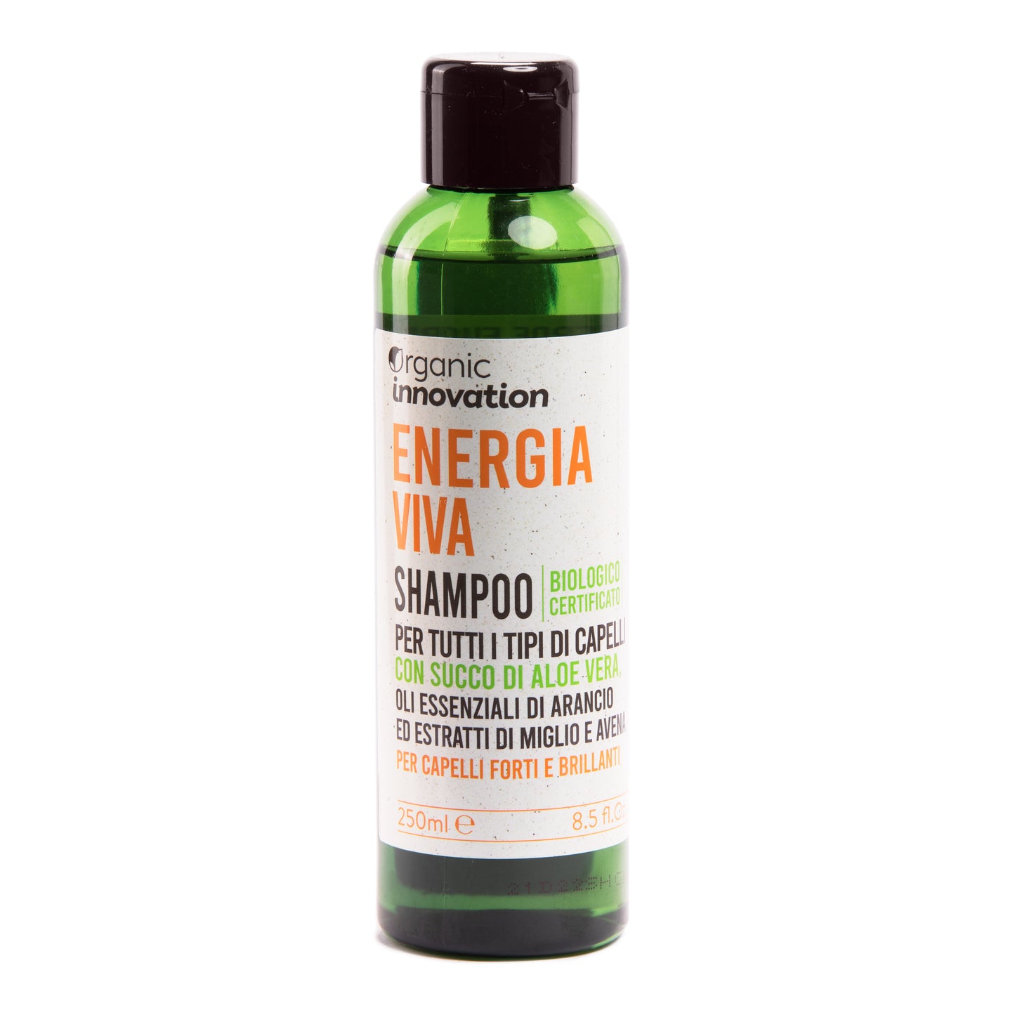 Shampoo - ENERGIA VIVA - Organic Innovation - 250 ml - Vegan Ok