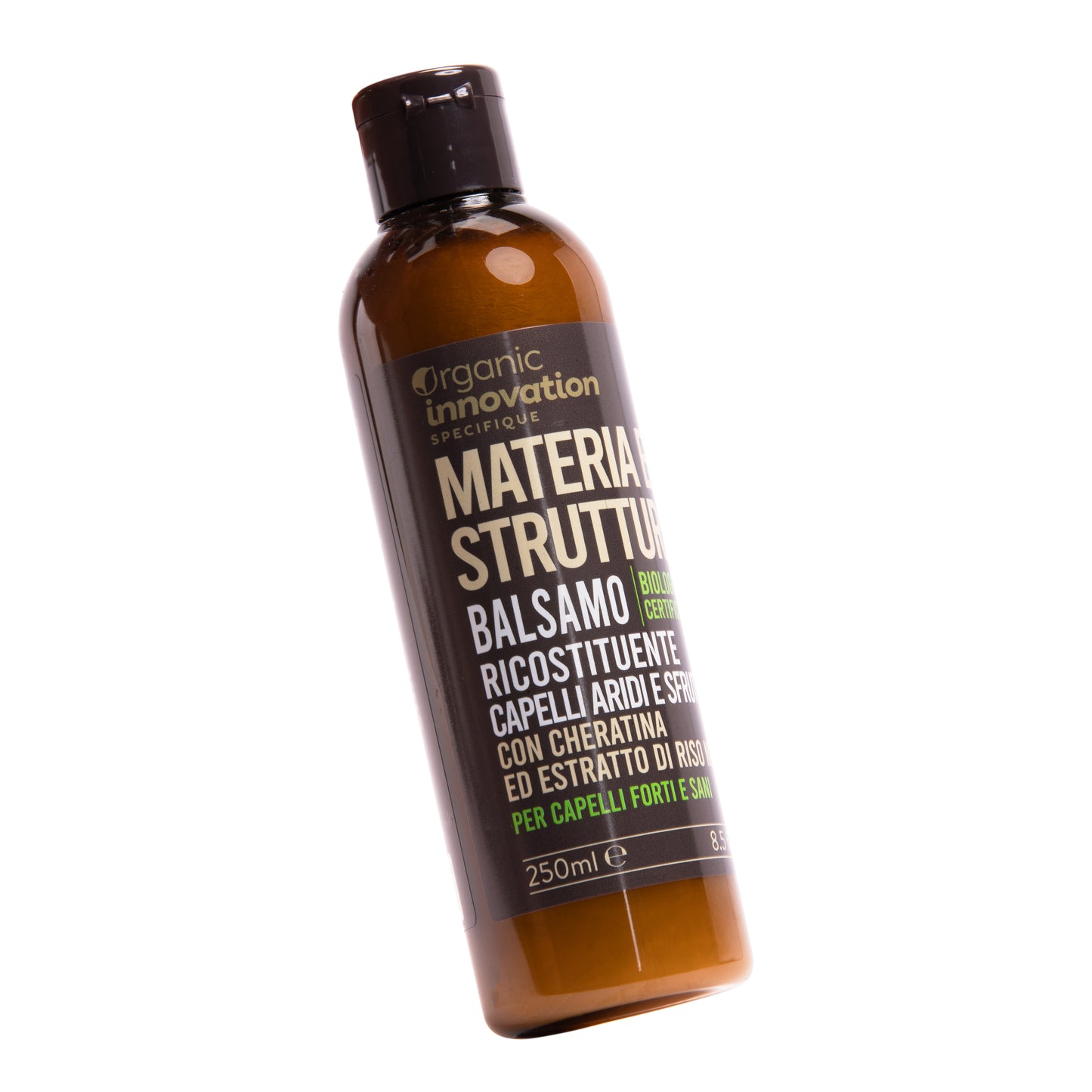 Balsamo - MATERIA E STRUTTURA - Capelli ARIDI e SFIBRATI - Organic Innovation - 250ml - VEgan OK