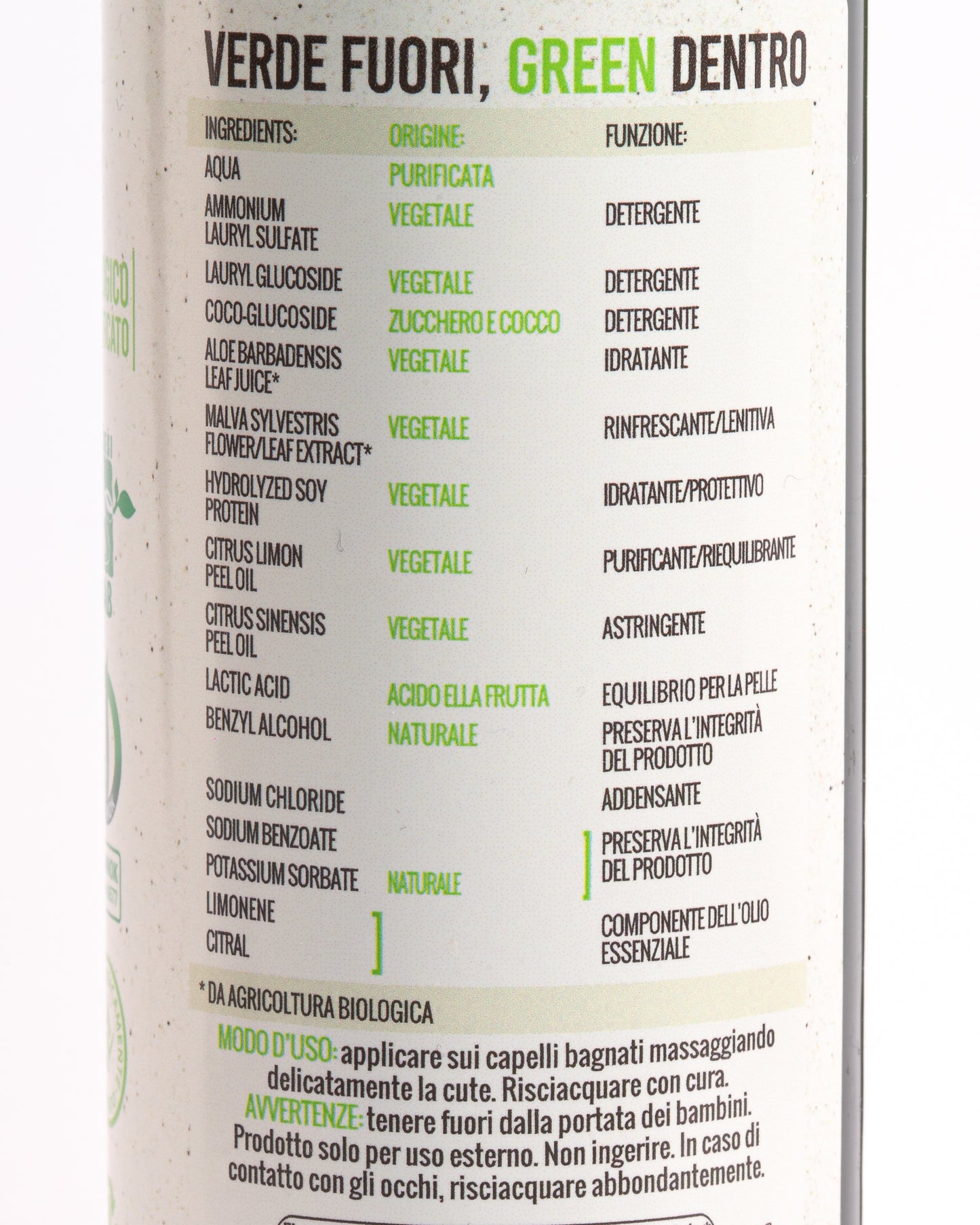 Shampoo Riparazione intensa Organic Innovation - 250 ml - Vegano e biologico