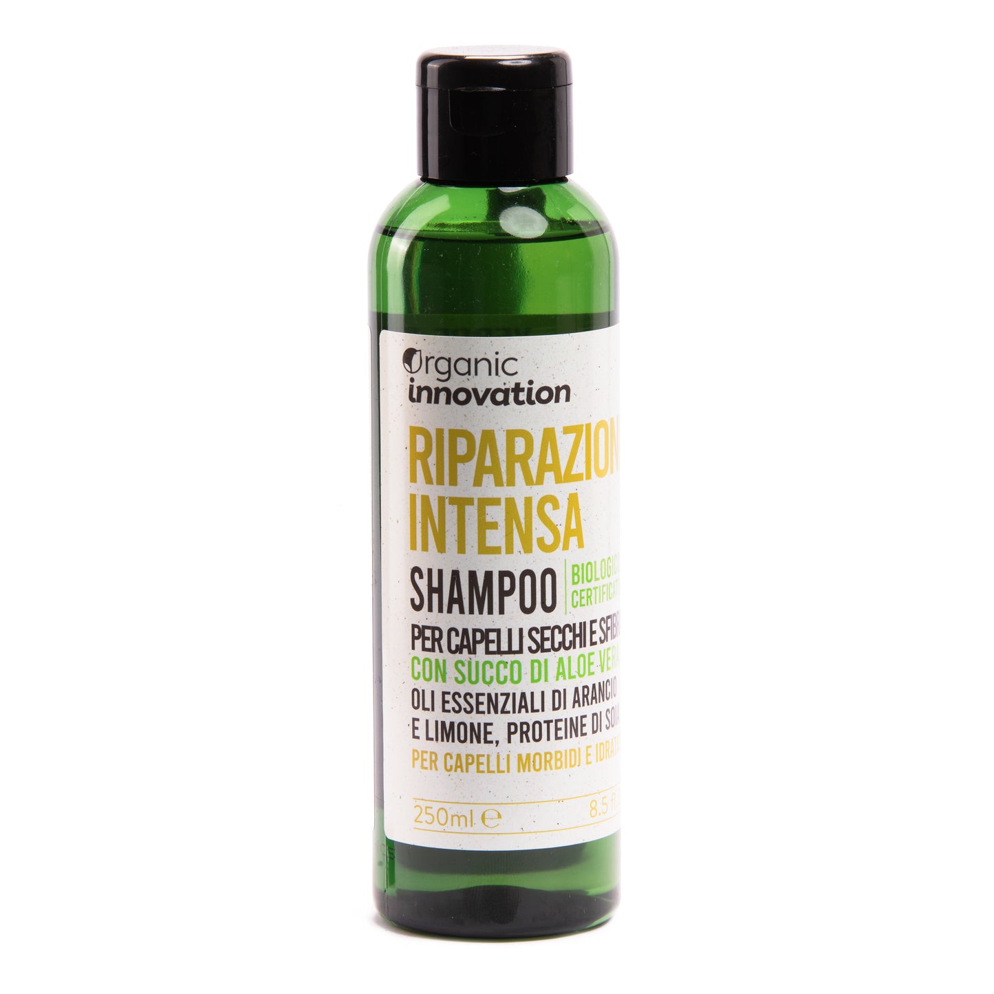 Shampoo Riparazione intensa Organic Innovation - 250 ml - Vegano e biologico