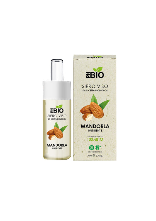 Siero Viso Nutriente alle Mandorle - PH BIO - Vegana - 100%