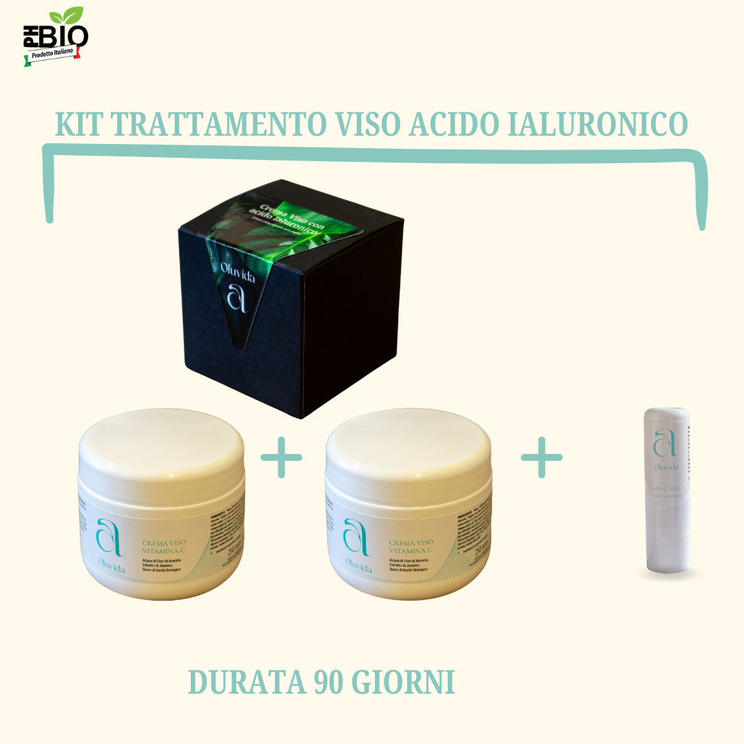 Pacchetto professionale cura del viso Oluvida anti-age/anti-inquinamento